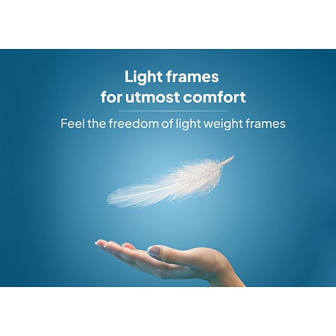 Lenskart Air Online Black Full Rim Aviator right side