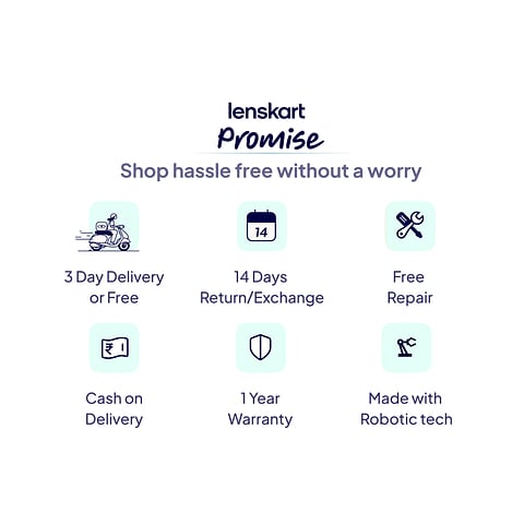 Lenskart Air Online Black Full Rim Aviator left side