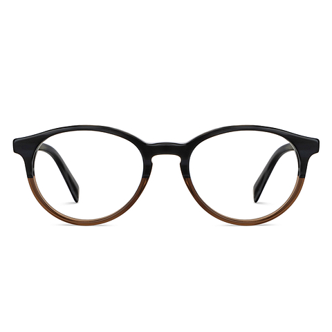 John Jacobs Dark Brown Full Rim Round right side
