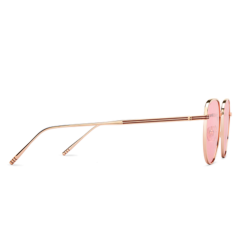 John Jacobs Gold Full Rim Round left side