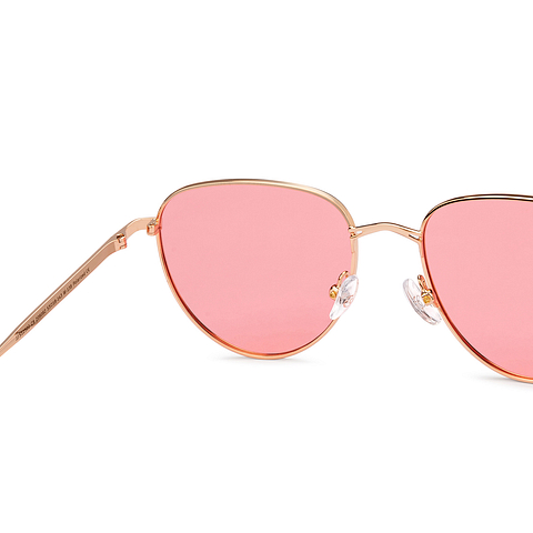 John Jacobs Gold Full Rim Round right side