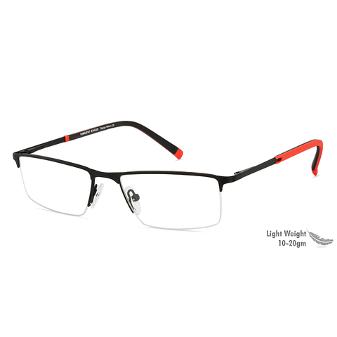 Vincent Chase Online Black Half Rim Rectangle right side