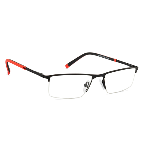 Vincent Chase Online Black Half Rim Rectangle left side