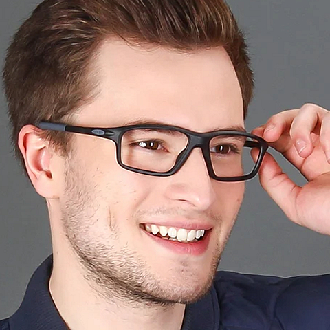 Lenskart Air Online Black Full Rim Rectangle right side