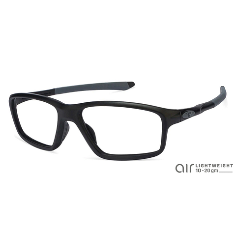 Lenskart Air Online Black Full Rim Rectangle left side