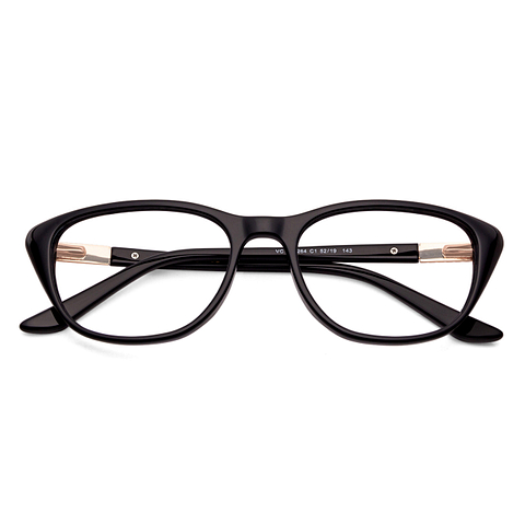Vincent Chase Online Black Full Rim Cat Eye left side