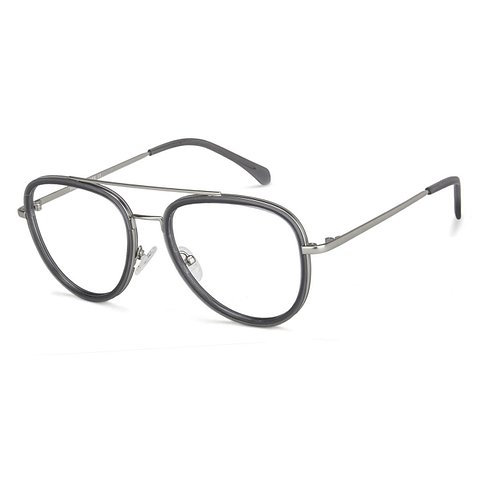 Lenskart Air Online Black Full Rim Aviator left side