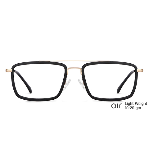 Lenskart Air Black Full Rim Rectangle right side
