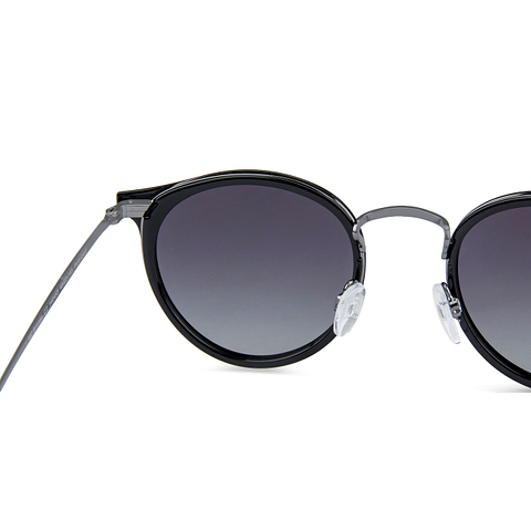 Vincent Chase Polarized Light Gray Full Rim Round right side