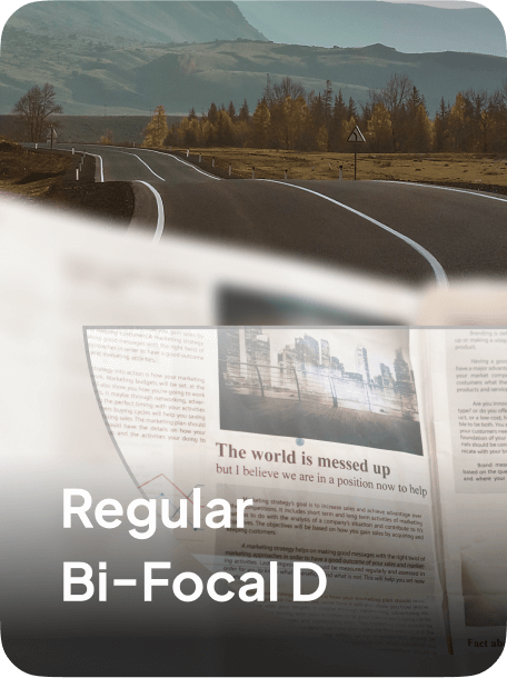 Regular Bifocal Vision Lenses